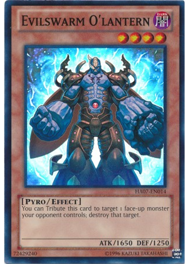 Evilswarm O'lantern (Super Rare Unlimited)