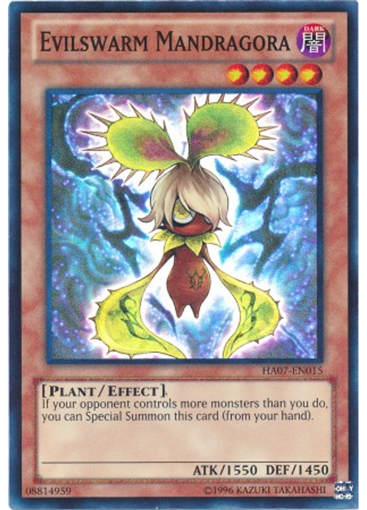 Evilswarm Mandragora (Super Rare Unlimited)