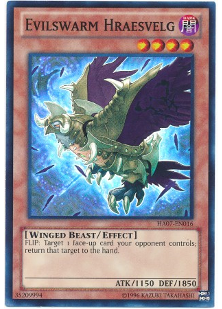 Evilswarm Hraesvelg (Super Rare Unlimited)