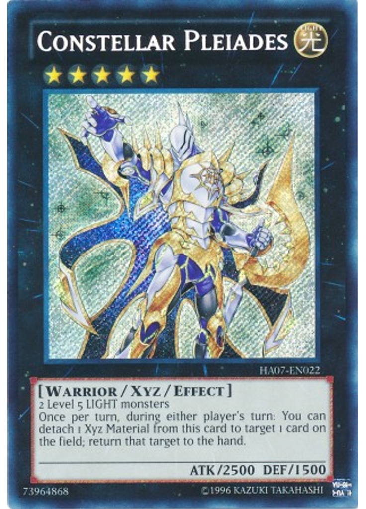 Constellar Pleiades (Secret Rare Unlimited)
