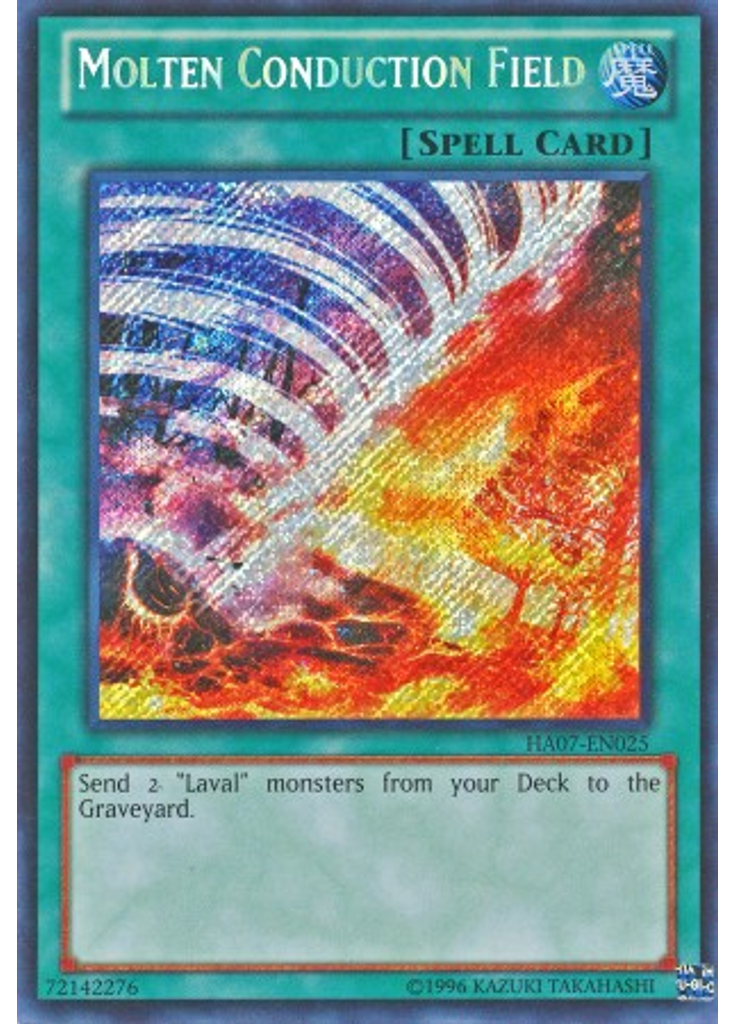 Molten Conduction Field (Secret Rare Unlimited)