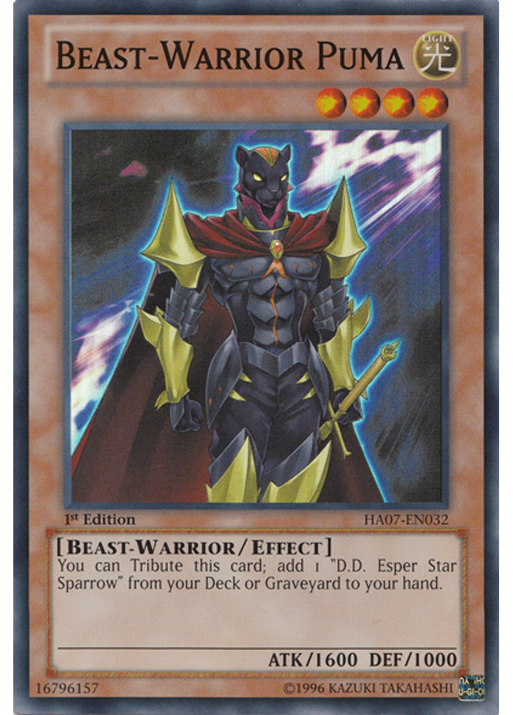 Beast-Warrior Puma