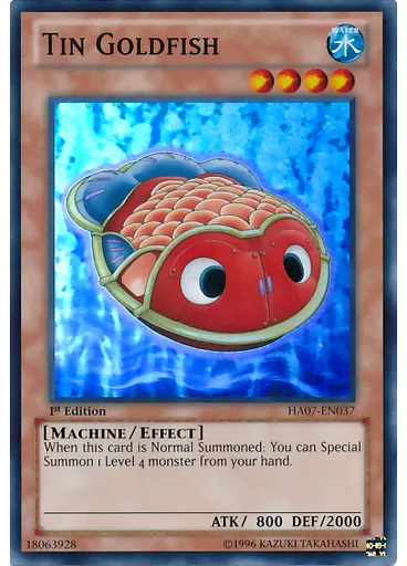 Tin Goldfish