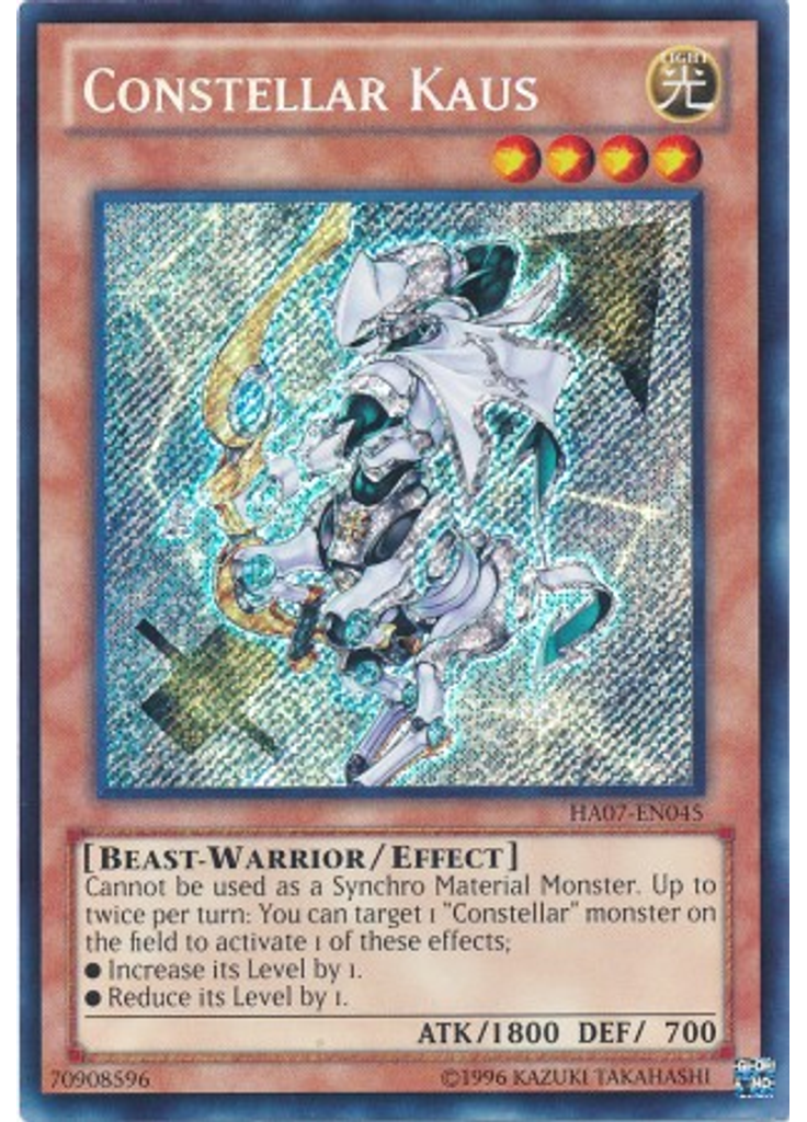 Constellar Kaus (Secret Rare Unlimited)