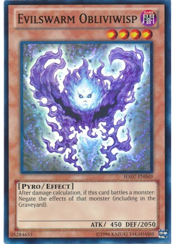 Evilswarm Obliviwisp (Super Rare Unlimited)