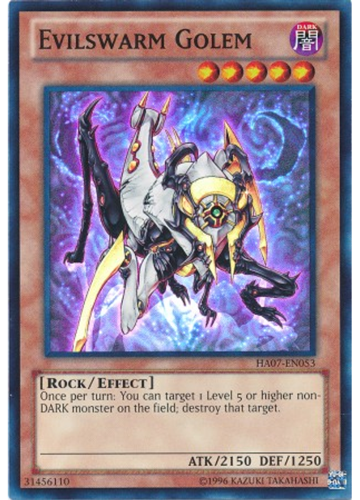Evilswarm Golem (Super Rare Unlimited)