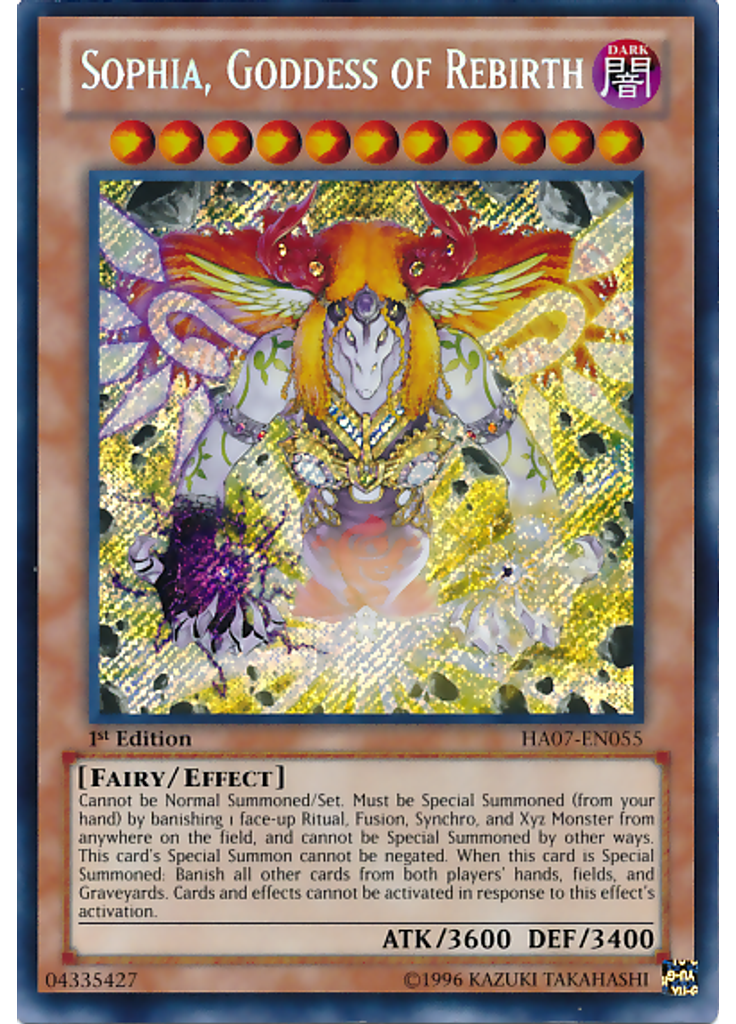 Sophia, Goddess of Rebirth