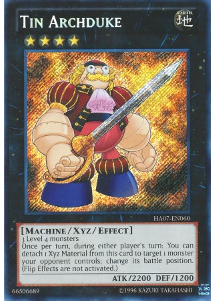 Tin Archduke (Secret Rare Unlimited)