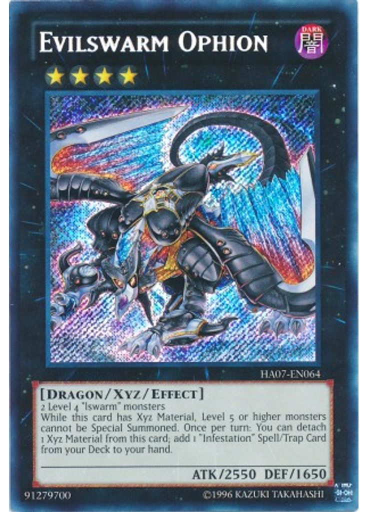Evilswarm Ophion (Secret Rare Unlimited)