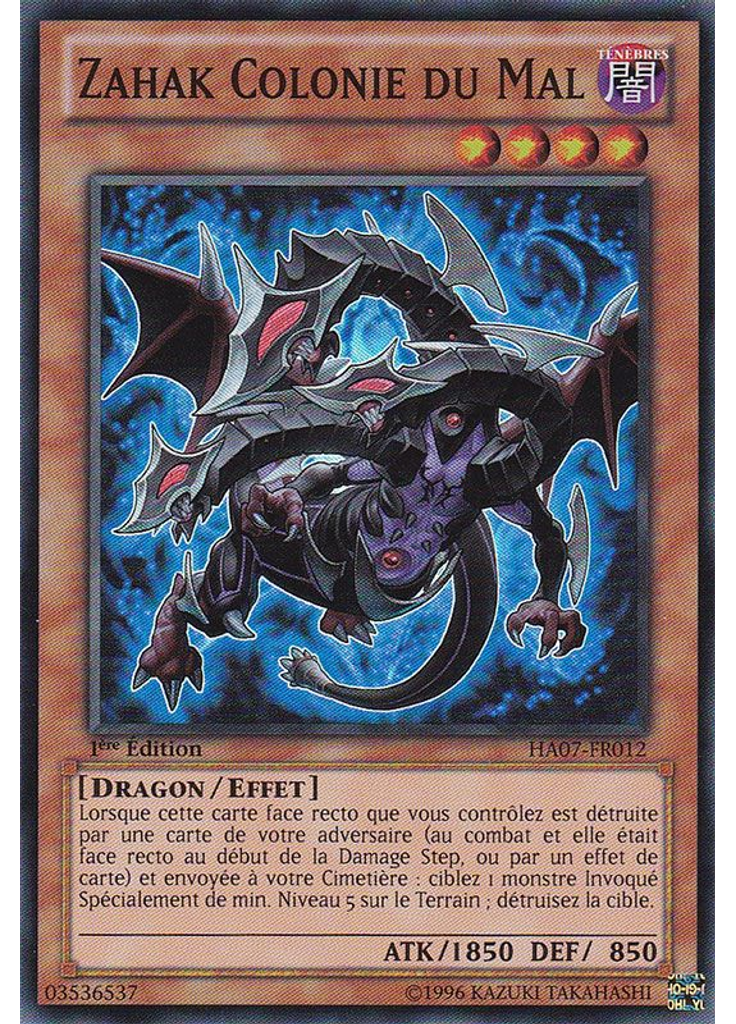 Zahak Colonie du Mal