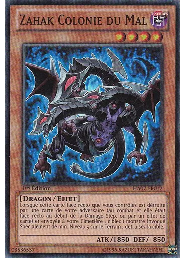 Zahak Colonie du Mal