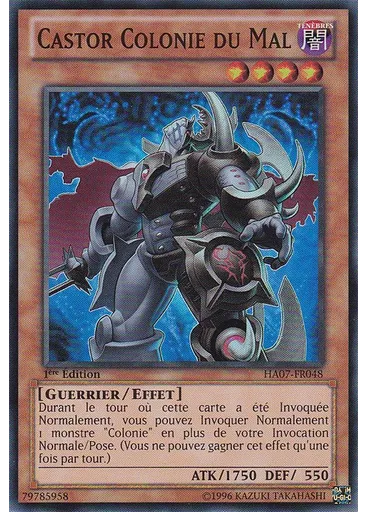 Castor Colonie du Mal