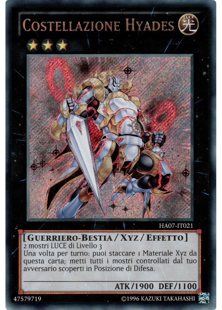 Costellazione Hyades (Secret Rare Unlimited)