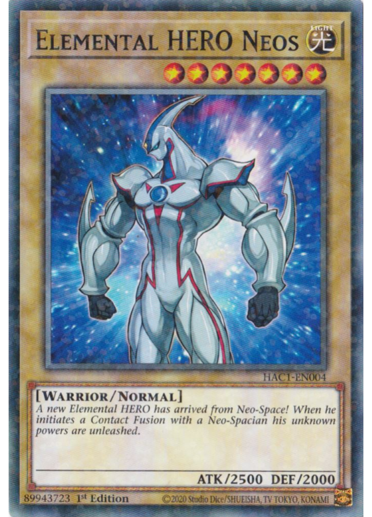 Elemental HERO Neos (Duel Terminal Normal Parallel Rare 1st Edition)
