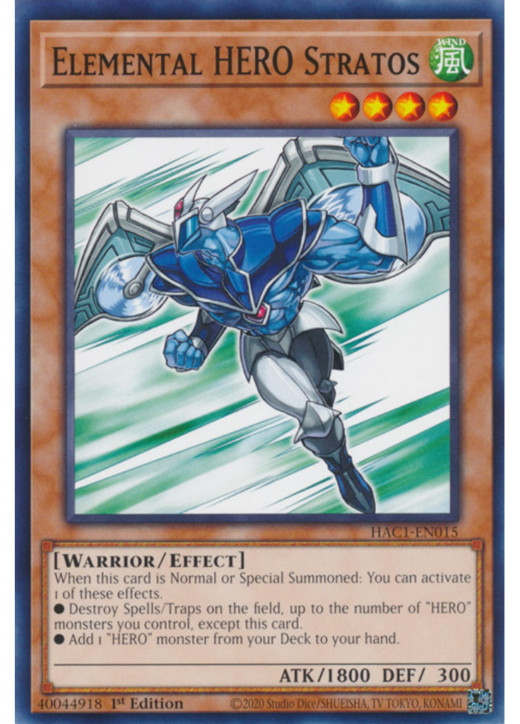 Elemental HERO Stratos