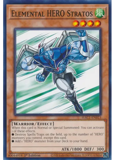 Elemental HERO Stratos