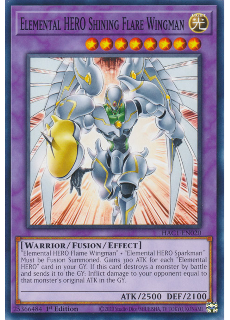 Elemental HERO Shining Flare Wingman