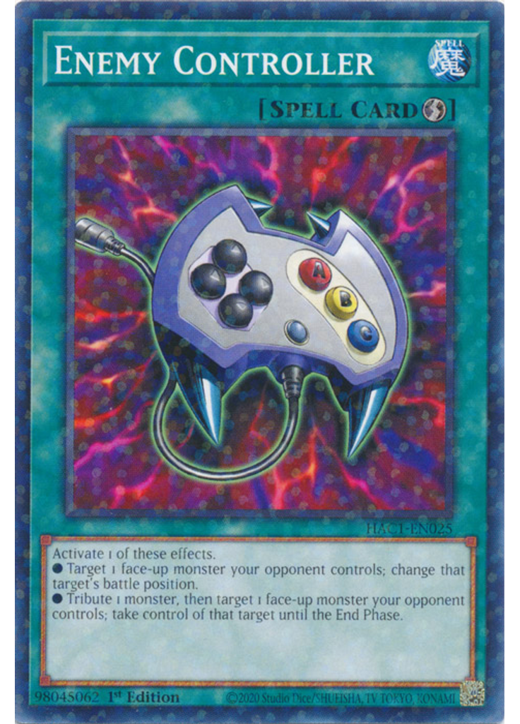 Enemy Controller (Duel Terminal Normal Parallel Rare 1st Edition)