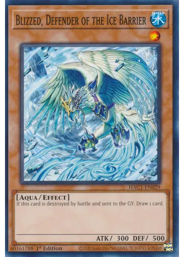 Blizzed, Defender of the Ice Barrier