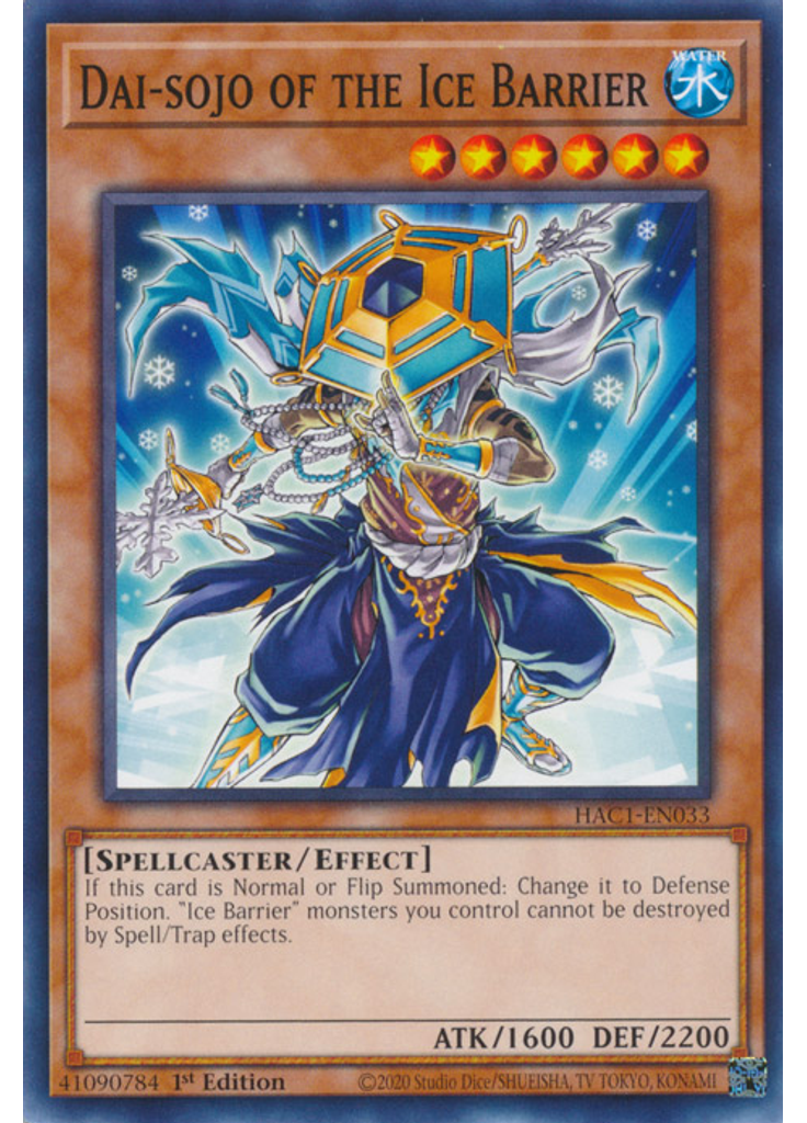 Dai-sojo of the Ice Barrier