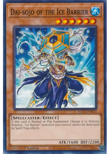Dai-sojo of the Ice Barrier