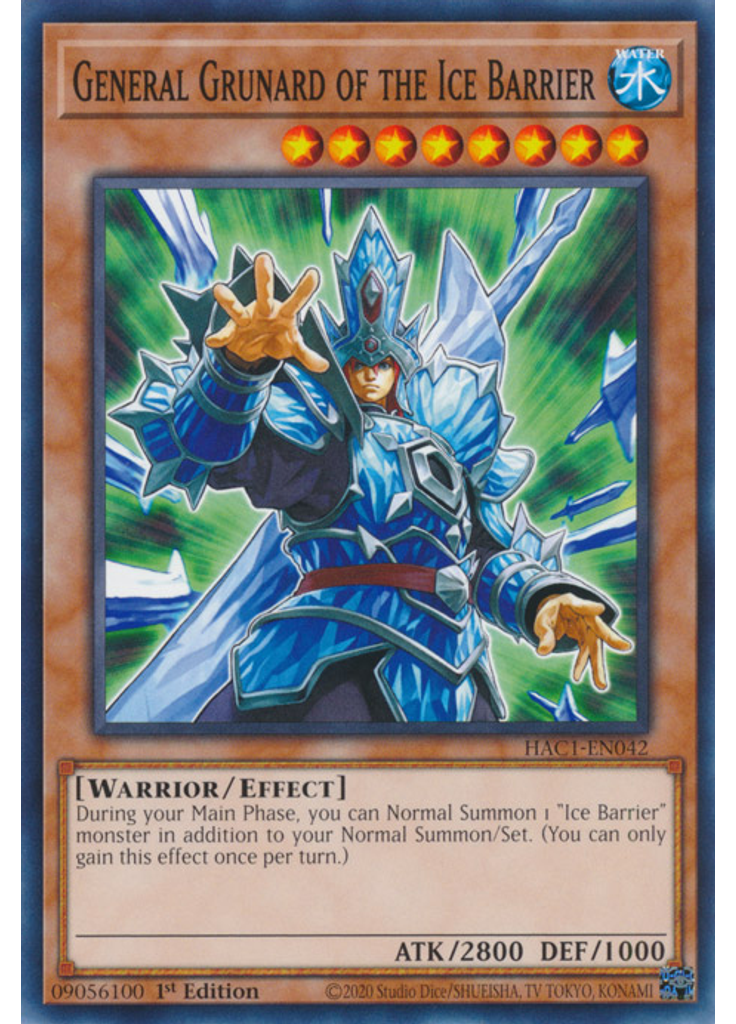 General Grunard of the Ice Barrier