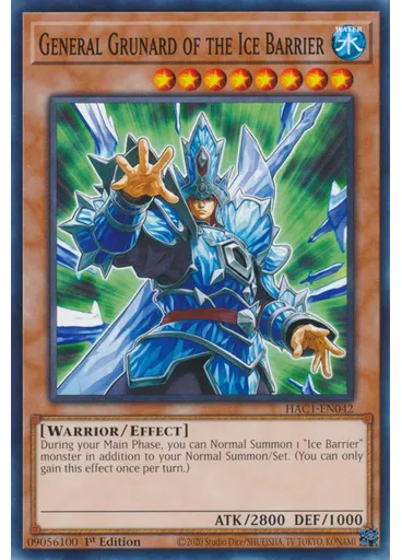 General Grunard of the Ice Barrier