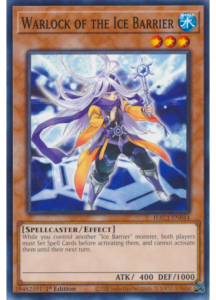 Warlock of the Ice Barrier