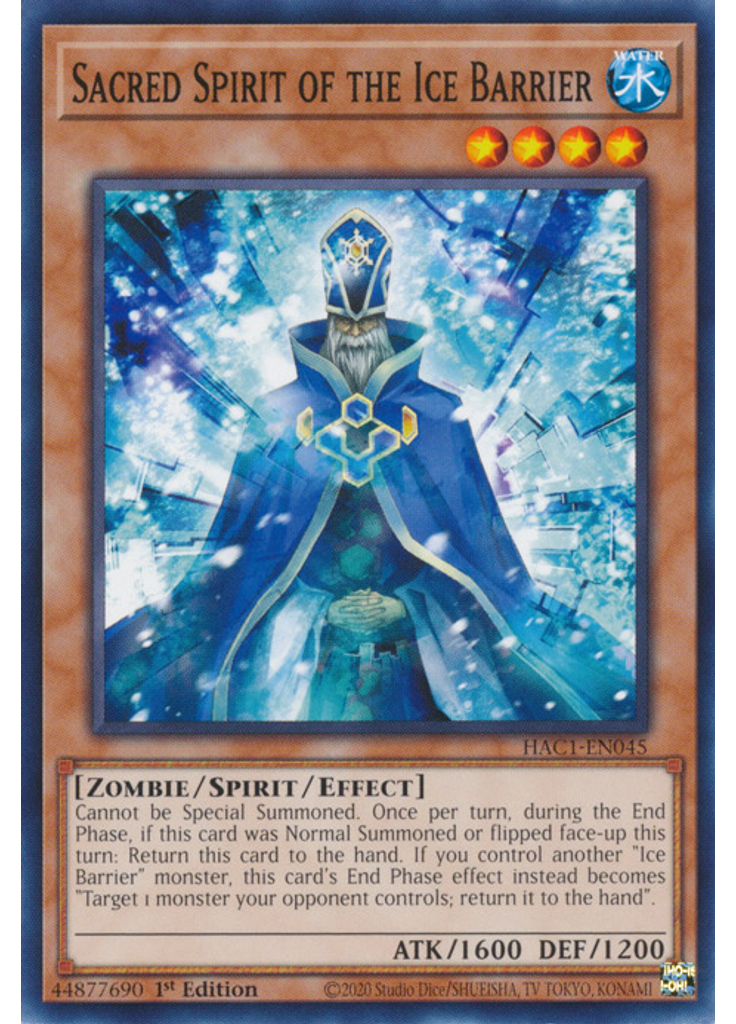 Sacred Spirit of the Ice Barrier
