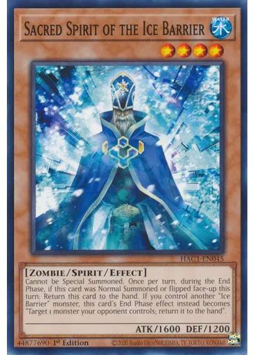 Sacred Spirit of the Ice Barrier
