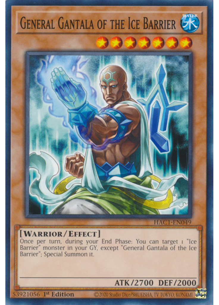 General Gantala of the Ice Barrier