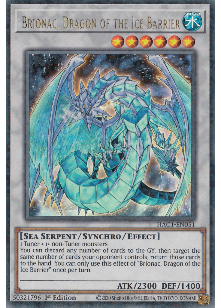 Brionac, Dragon of the Ice Barrier