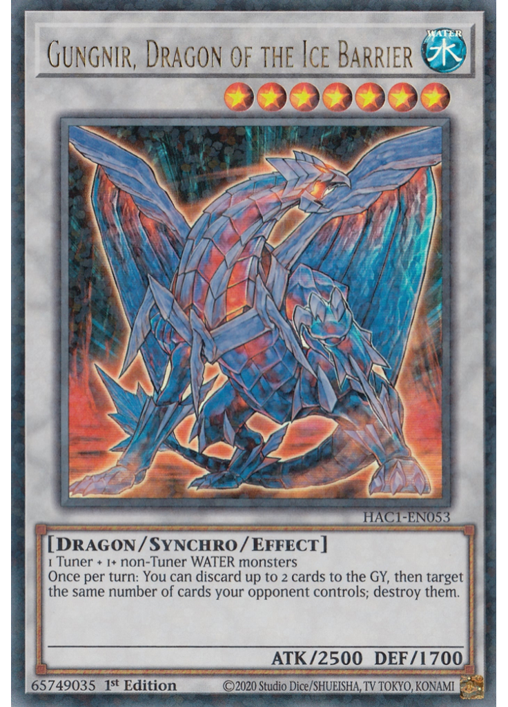 Gungnir, Dragon of the Ice Barrier