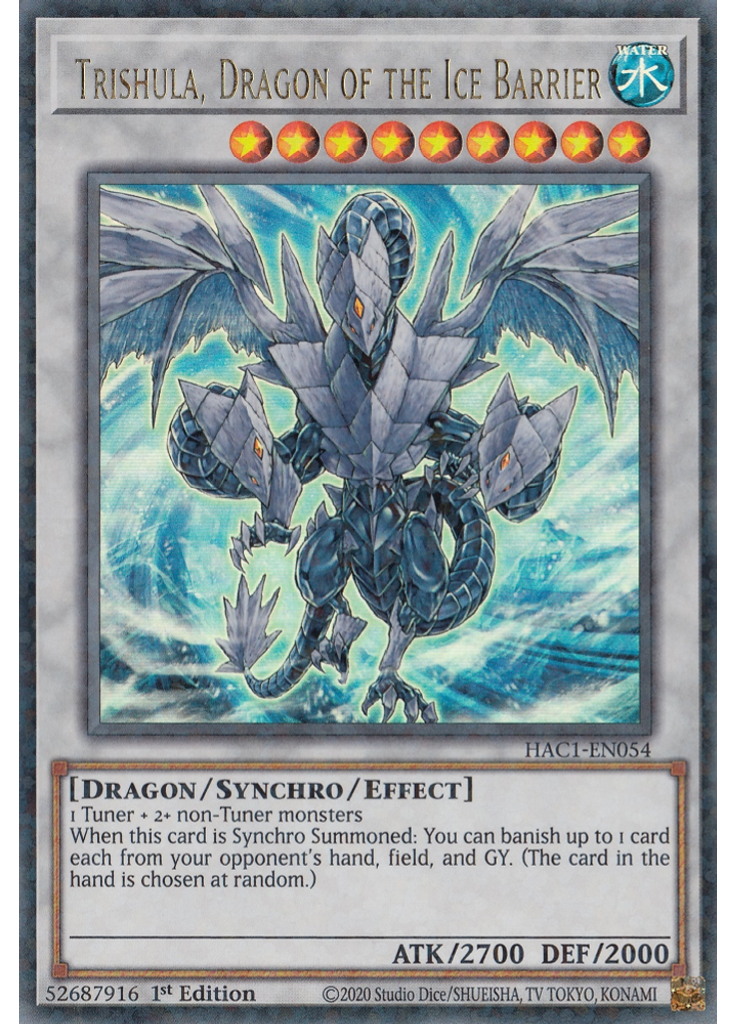 Trishula, Dragon of the Ice Barrier
