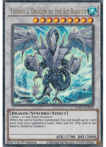 Trishula, Dragon of the Ice Barrier