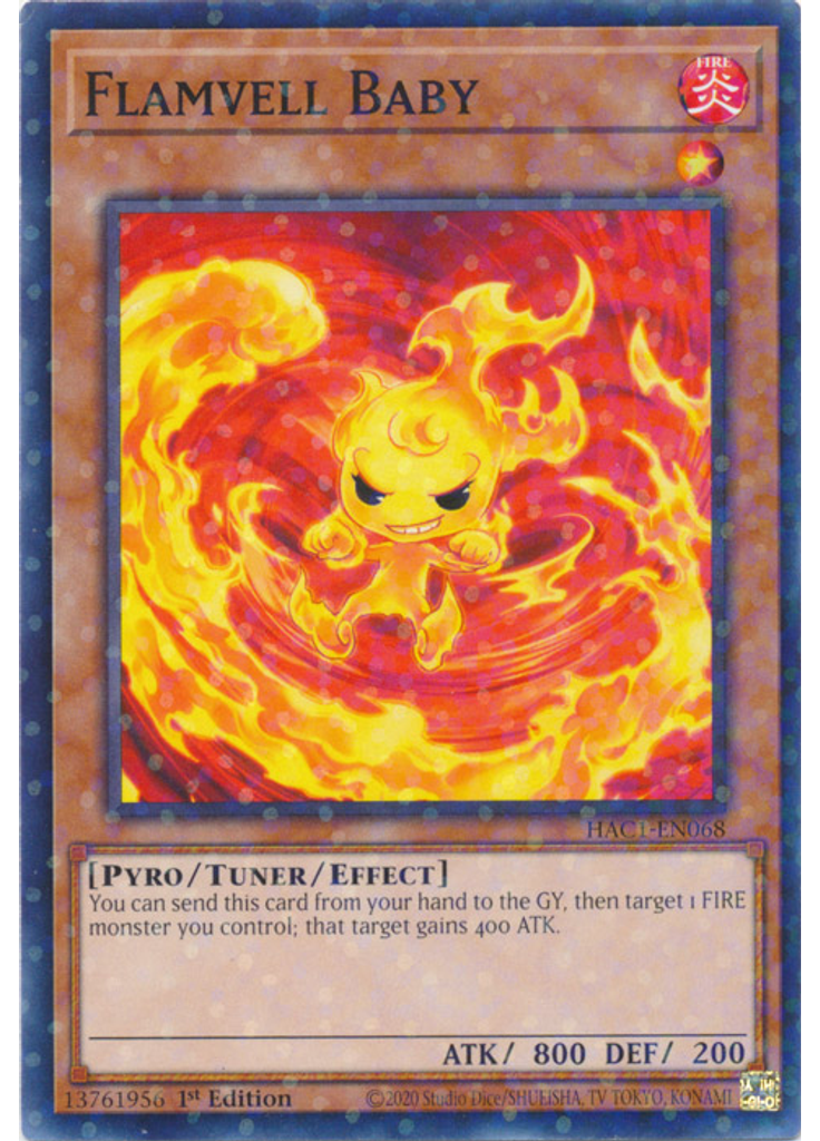 Flamvell Baby (Duel Terminal Normal Parallel Rare 1st Edition)
