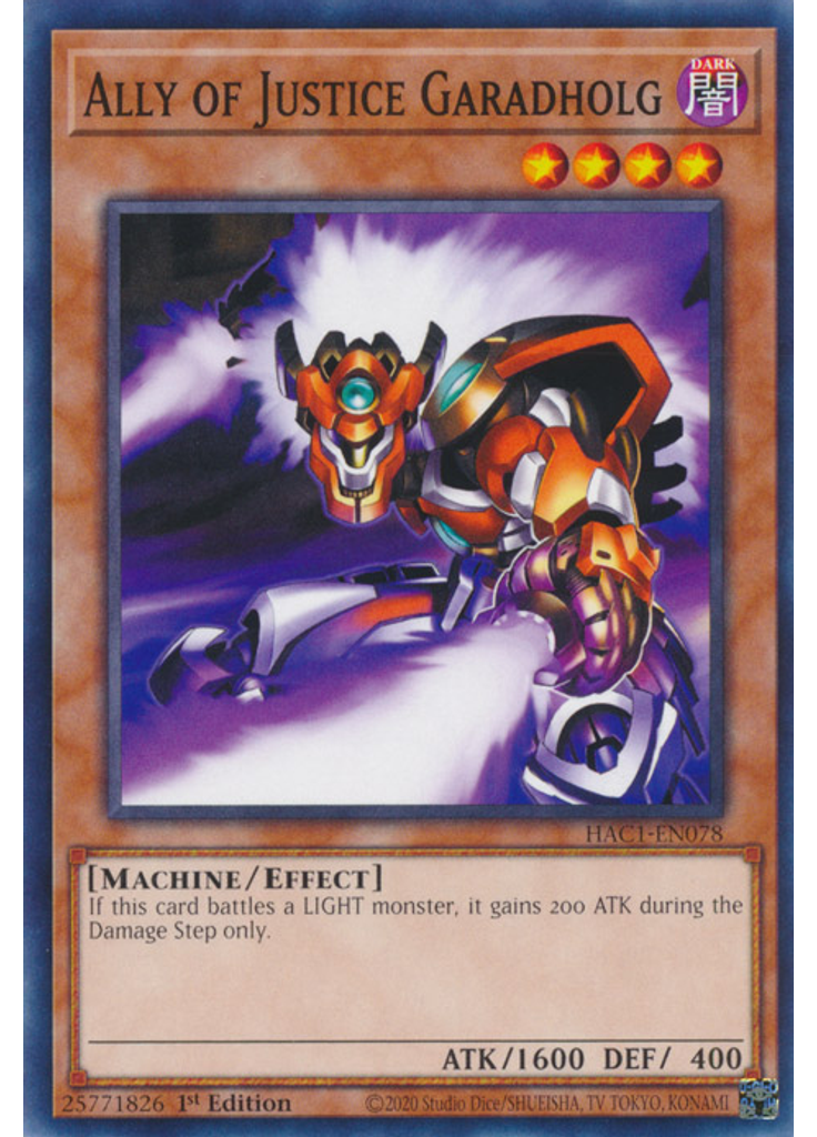 Ally of Justice Garadholg