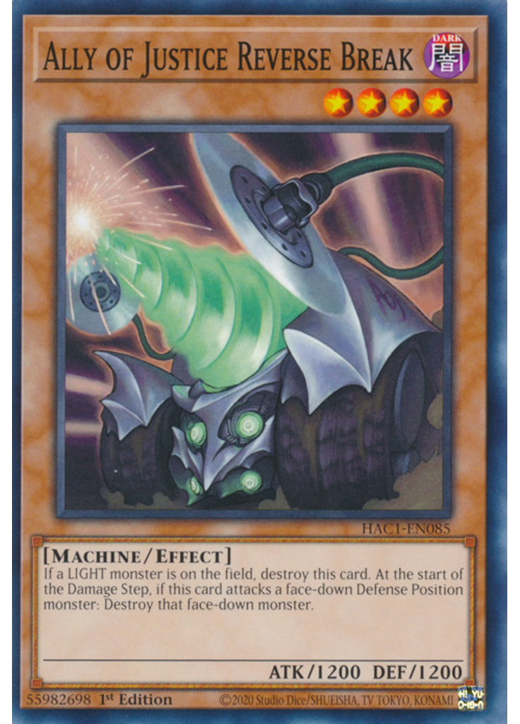 Ally of Justice Reverse Break