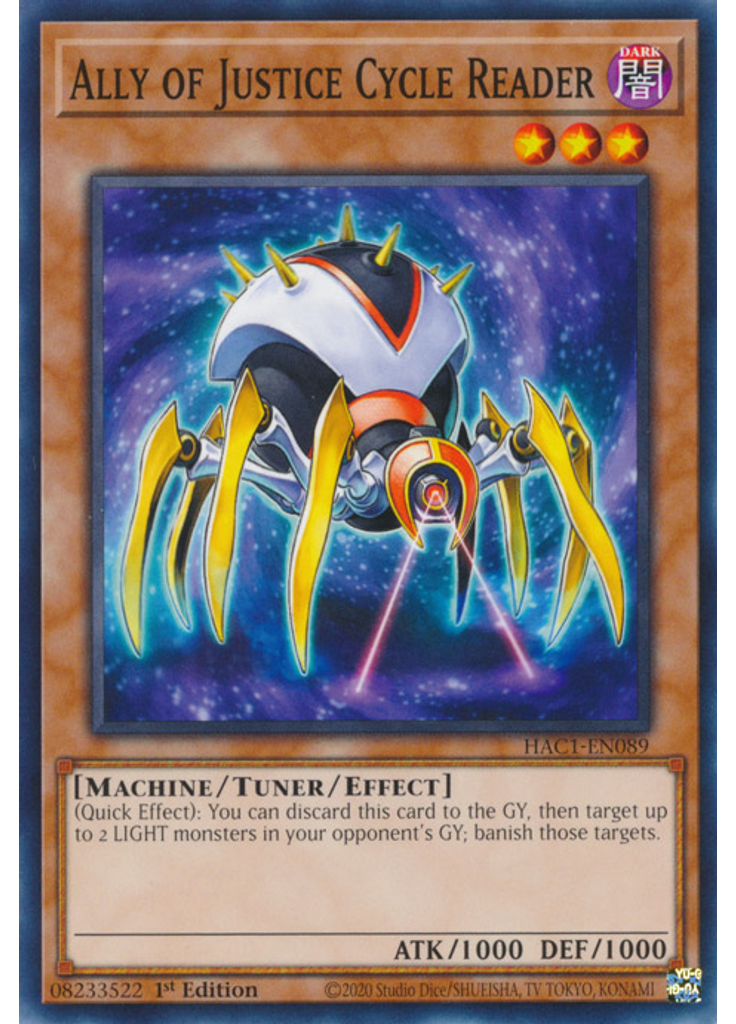 Ally of Justice Cycle Reader