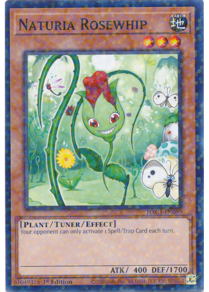 Naturia Rosewhip (Duel Terminal Normal Parallel Rare 1st Edition)