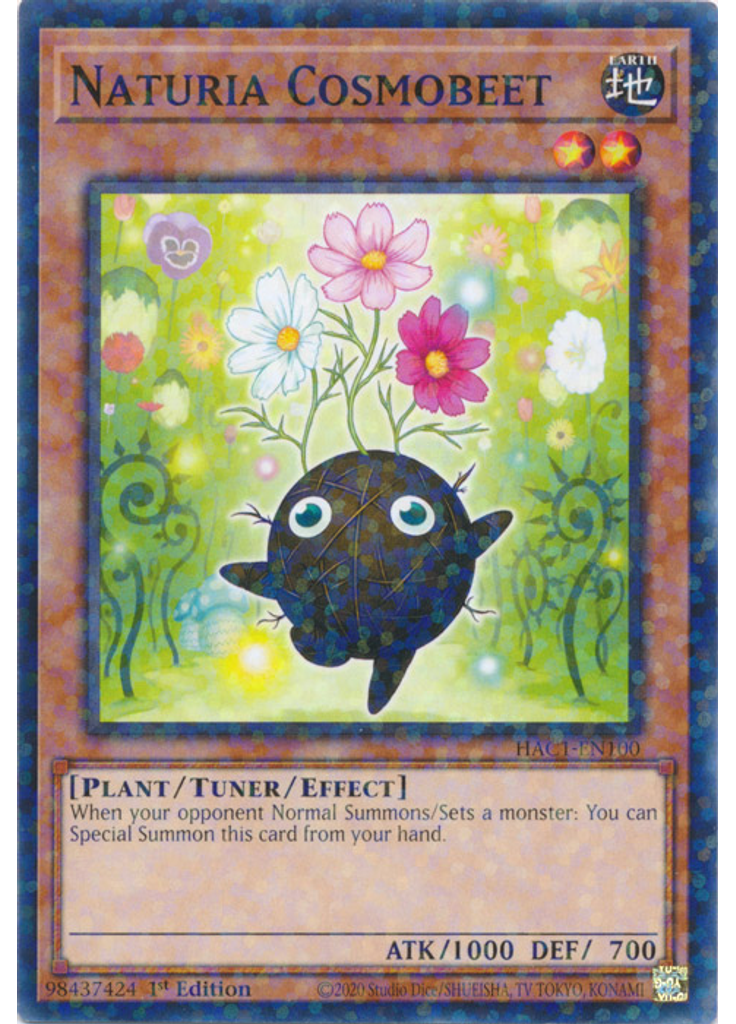 Naturia Cosmobeet (Duel Terminal Normal Parallel Rare 1st Edition)