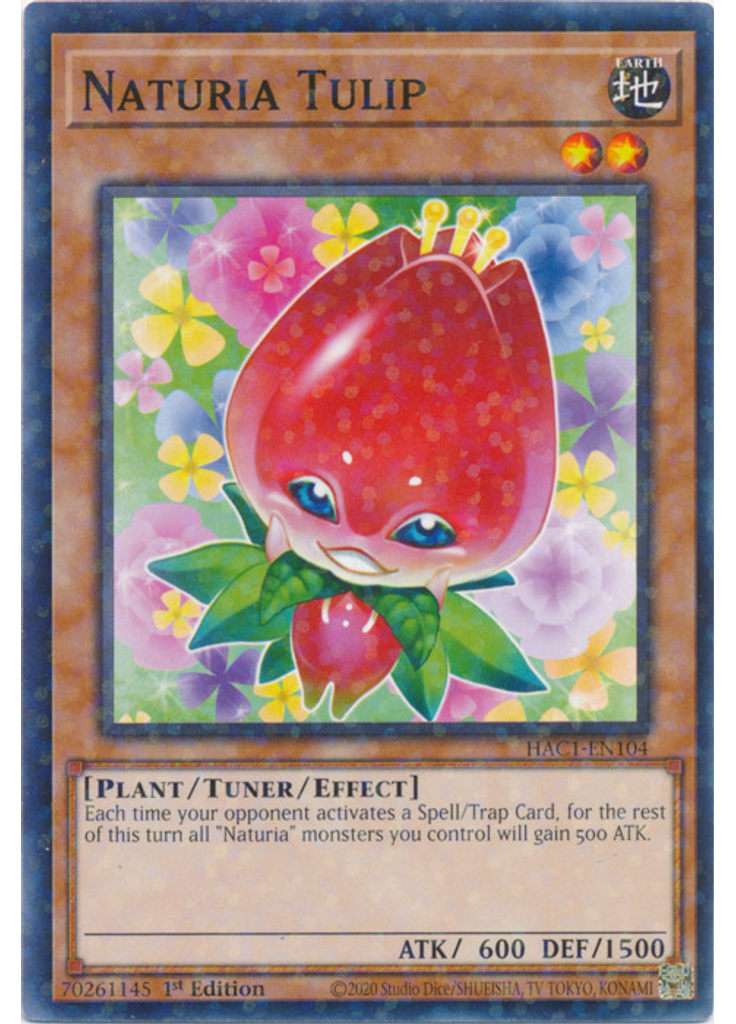 Naturia Tulip (Duel Terminal Normal Parallel Rare 1st Edition)