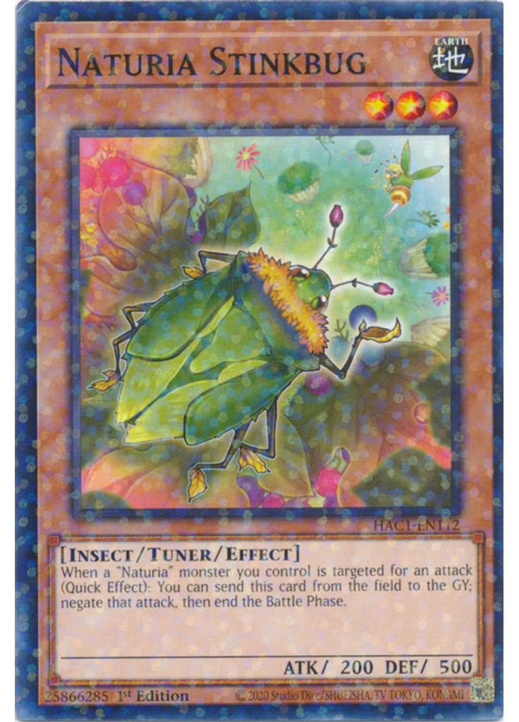 Naturia Stinkbug (Duel Terminal Normal Parallel Rare 1st Edition)