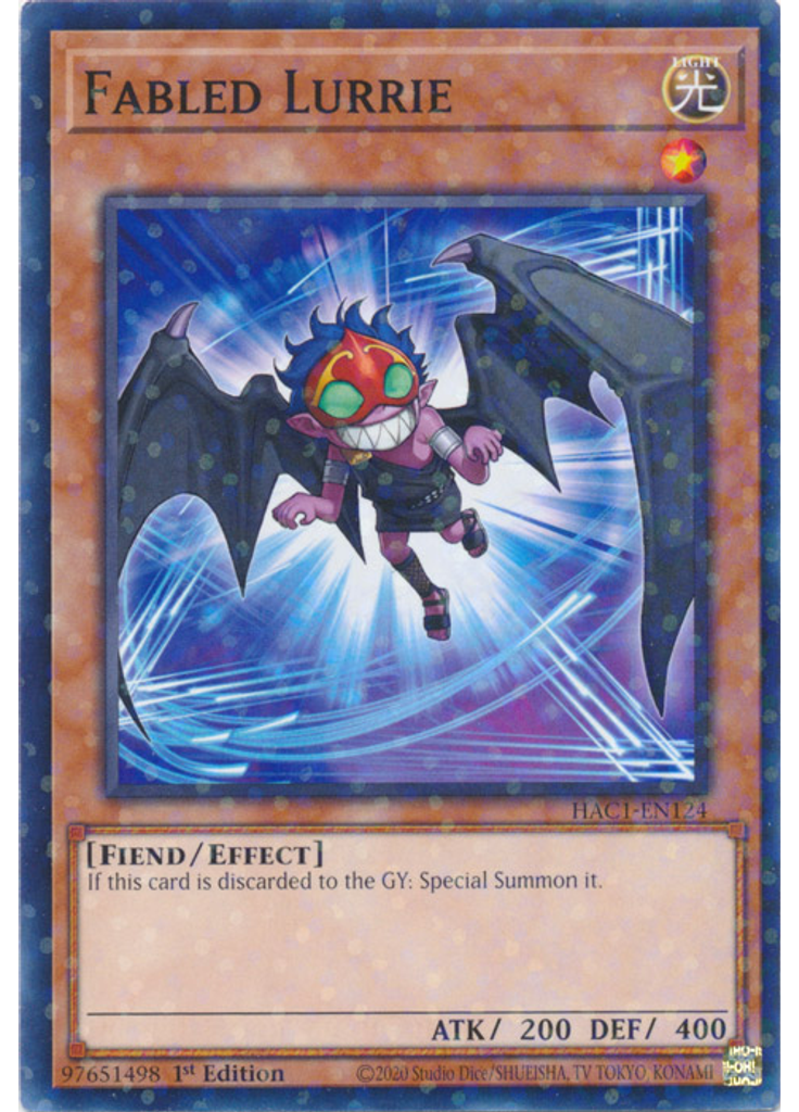 Fabled Lurrie (Duel Terminal Normal Parallel Rare 1st Edition)