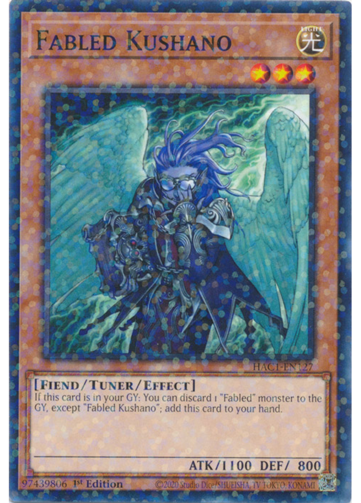 Fabled Kushano (Duel Terminal Normal Parallel Rare 1st Edition)