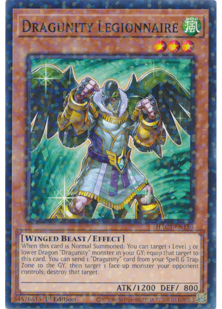 Dragunity Legionnaire (Duel Terminal Normal Parallel Rare 1st Edition)