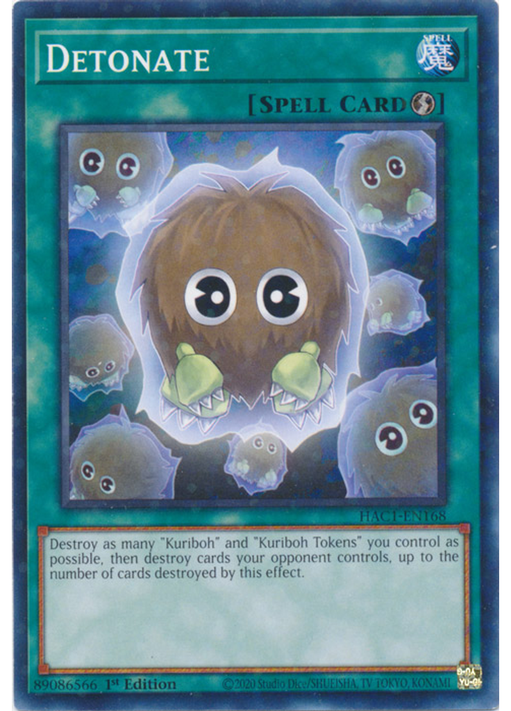 Detonate (Duel Terminal Normal Parallel Rare 1st Edition)