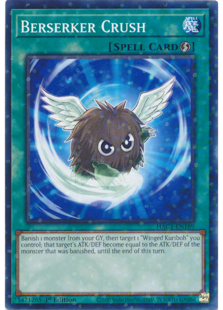 Berserker Crush (Duel Terminal Normal Parallel Rare 1st Edition)