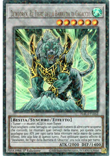 Dewloren, Re Tigre della Barriera di Ghiaccio