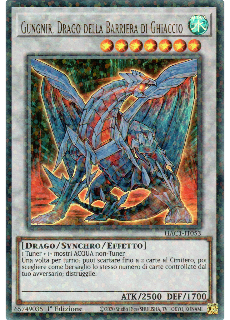 Gungnir, Drago della Barriera di Ghiaccio